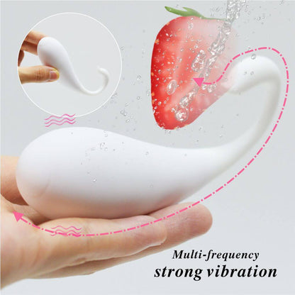 Swan remote-control anal plug G-spot vibrator