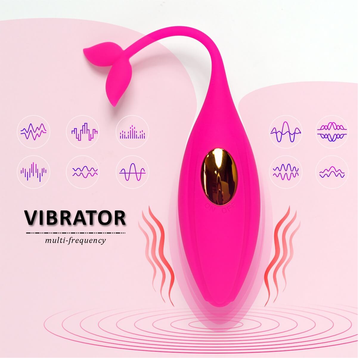 Whales remotely g-spot vibrators