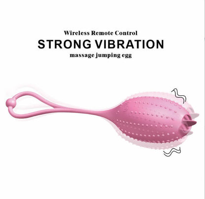 Remote control particle G-spot vibrator