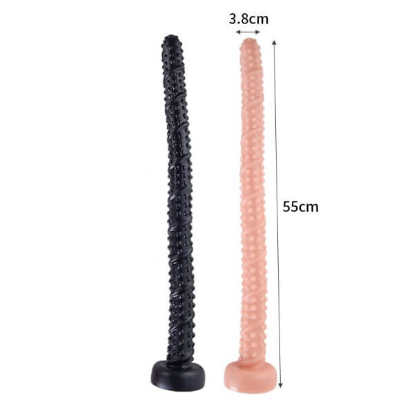 Extra long thread pellet anal reamer