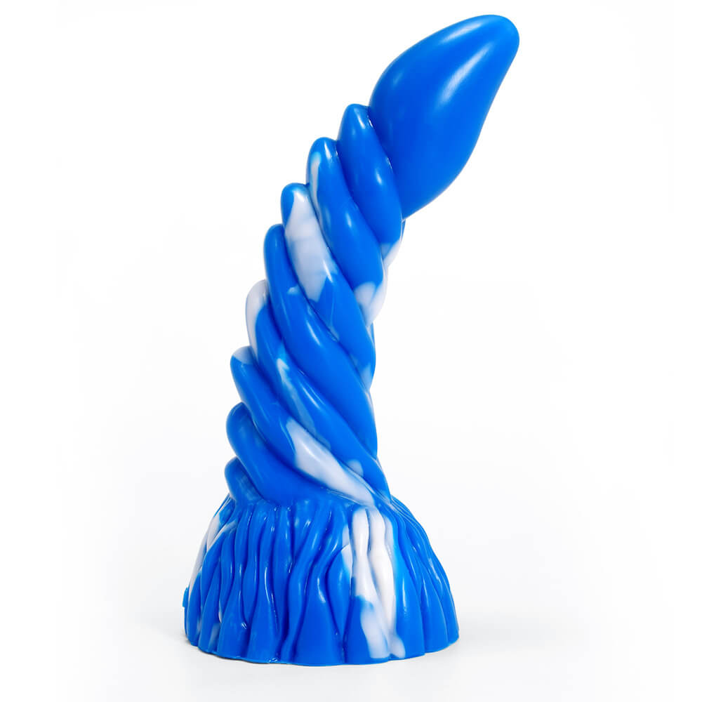 Colorful silicone dildo