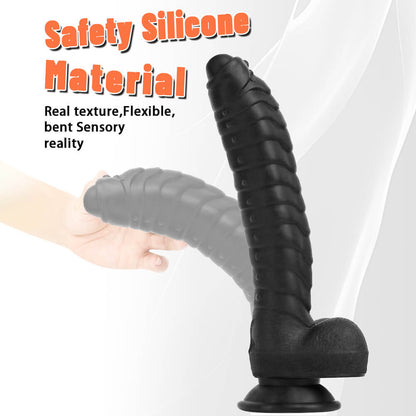 Caterpillar shaped dildo