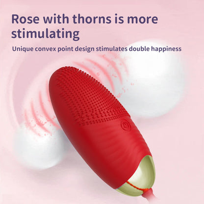 Remote control rose vibrator