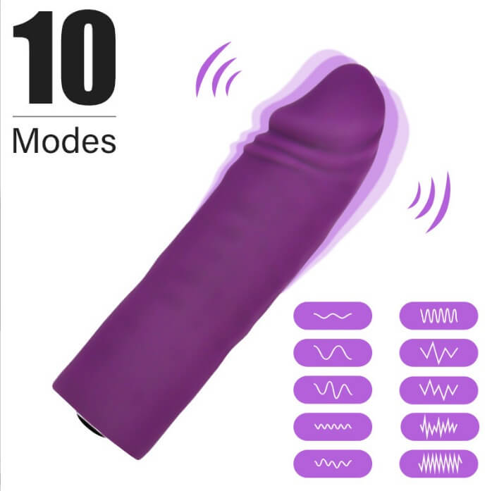 Simulation phallus mini vibrator