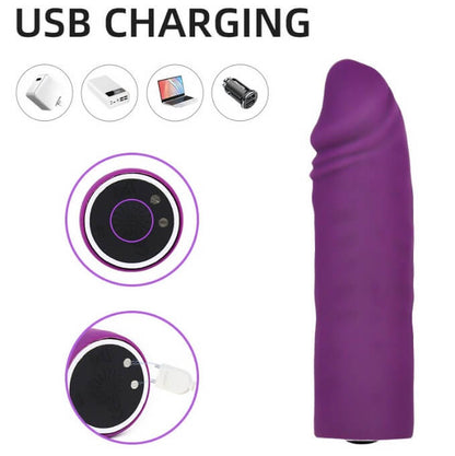 Simulation phallus mini vibrator