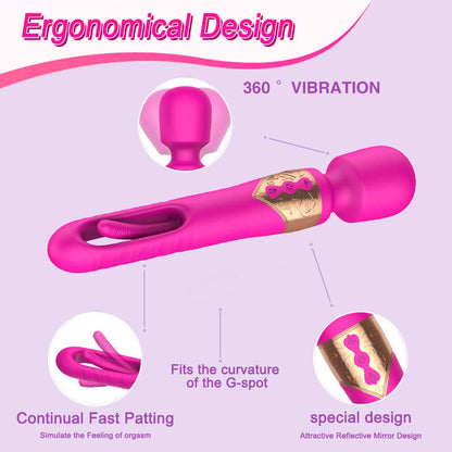 Hollow multi-frequency Wand Massagers