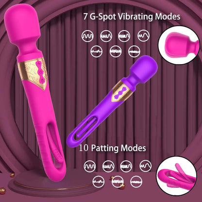 Hollow multi-frequency Wand Massagers