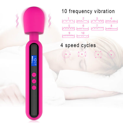 LCD Display Wand Massagers