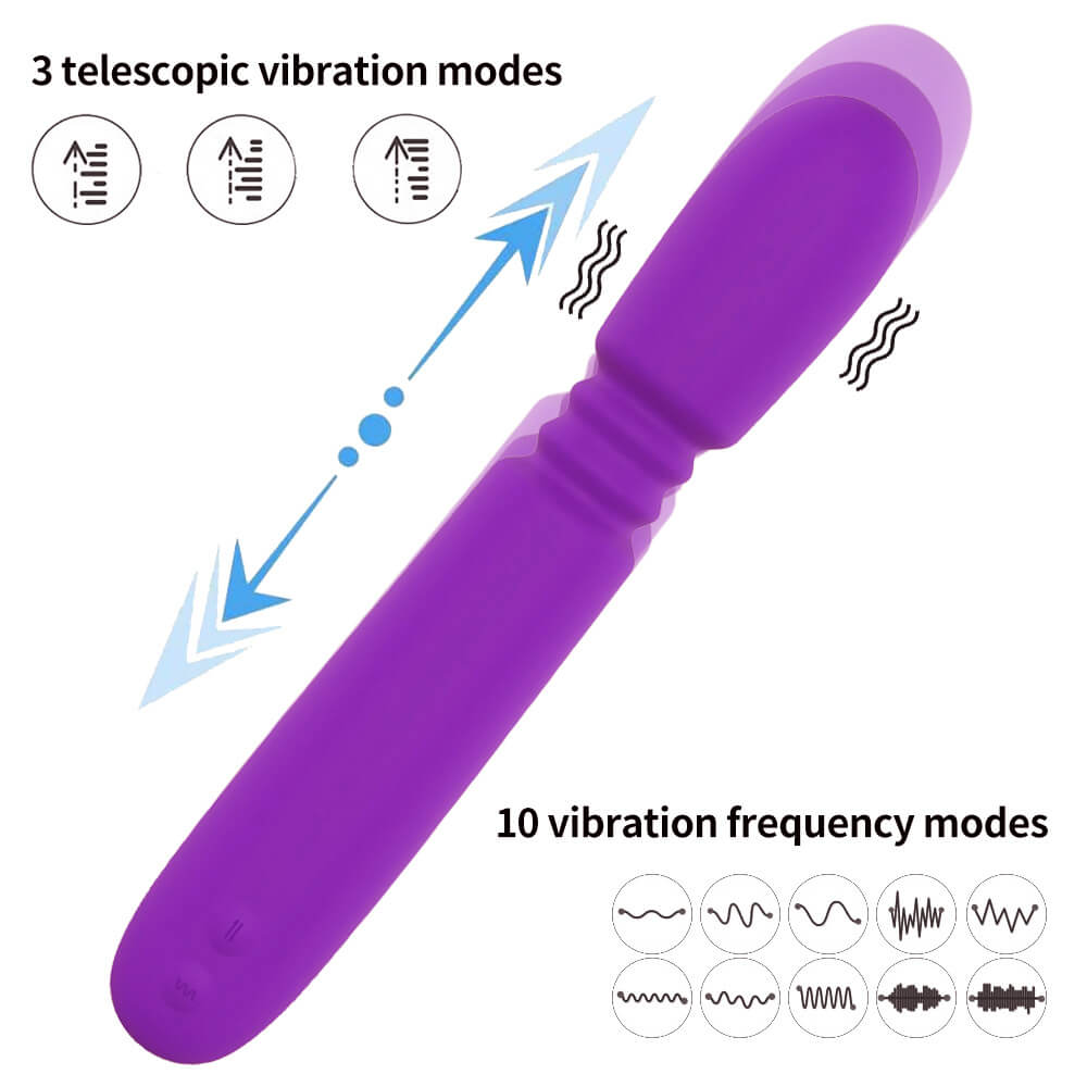 Telescopic strong vibration insert AV rod