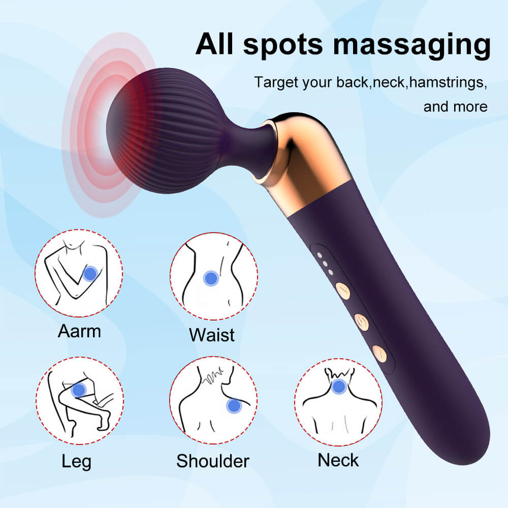 Elbow 10 Frequency 5 Speed Wand Massagers