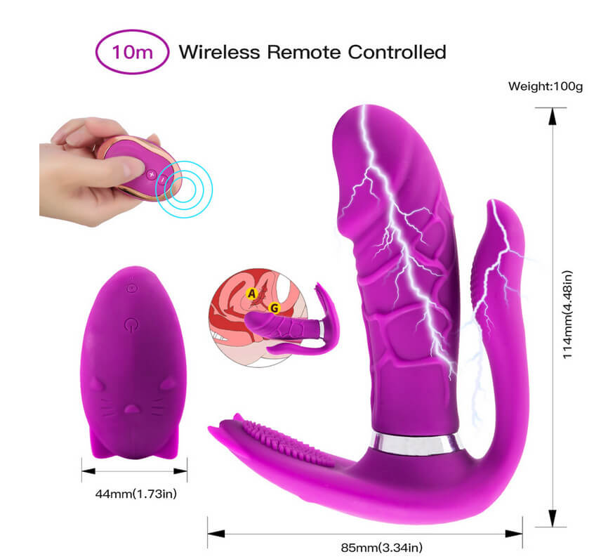 Wireless remote control the g-spot sex toy