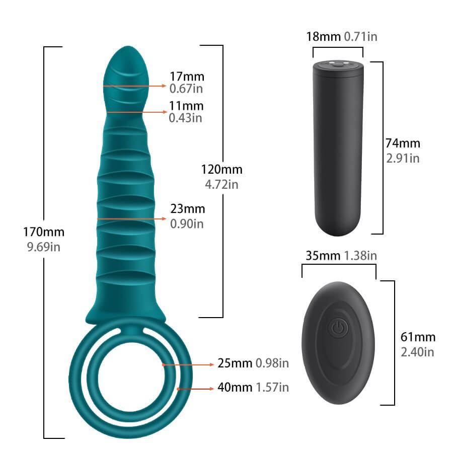 Green Sexy Penis Ring