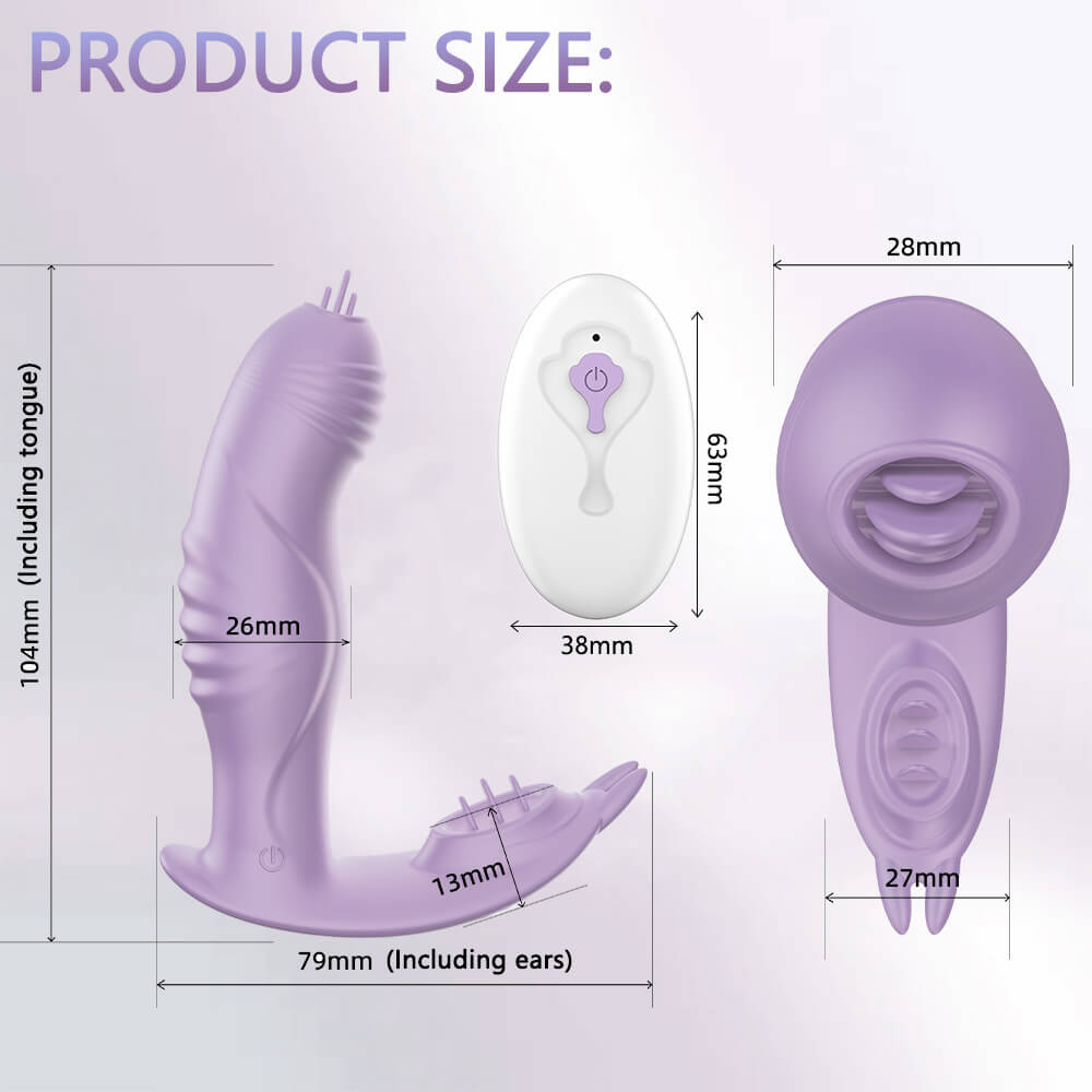 Rabbit Tongue Panty Vibrator