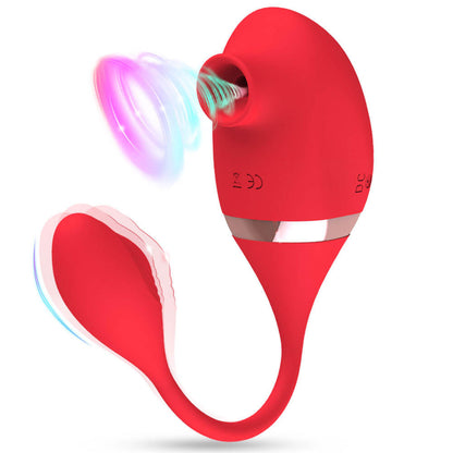 Double head sucking vibrator 10 frequency vibration