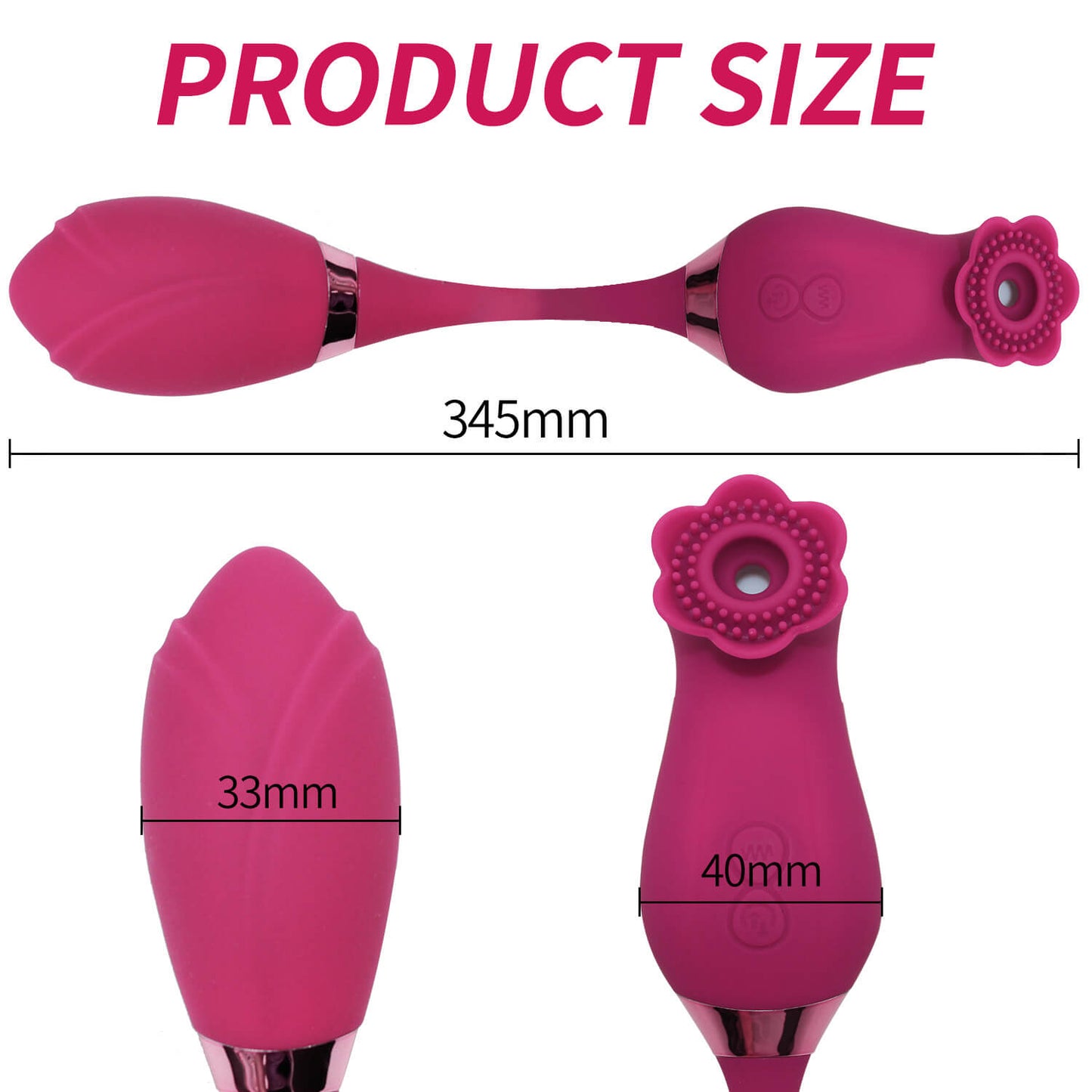 Rose vibrator for female masturbation