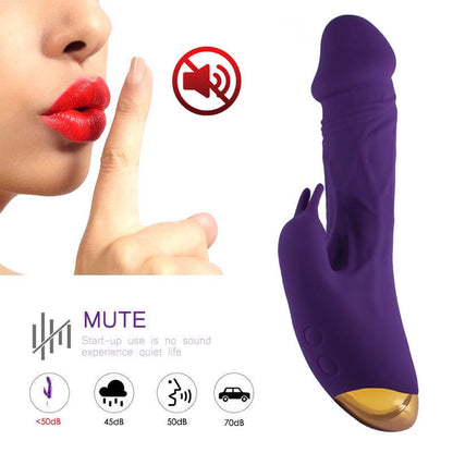 Penis G spot multi frequency rabbit vibrator