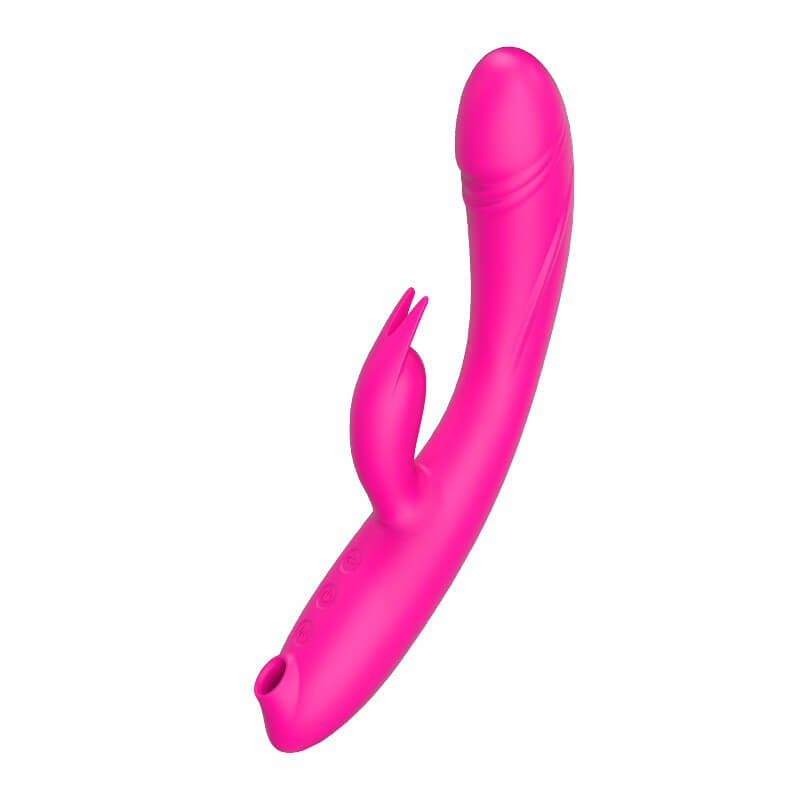 Suckling nipple clitoral rabbit vibrator