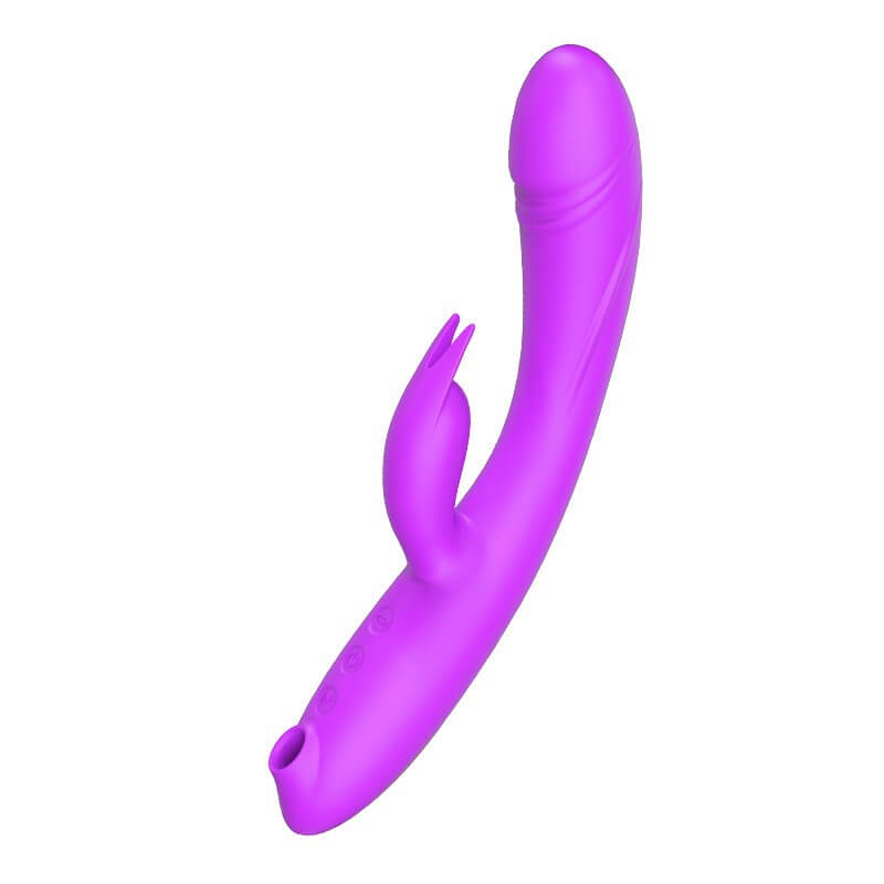 Suckling nipple clitoral rabbit vibrator