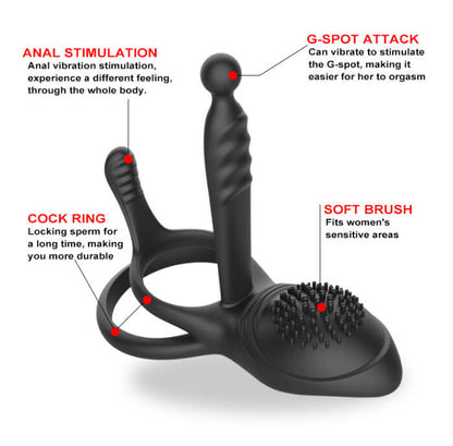 USB Multifunctional Electric Penis Ring