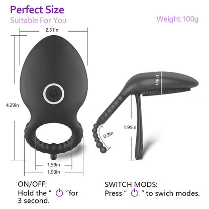 Cherry Electric Penis Ring