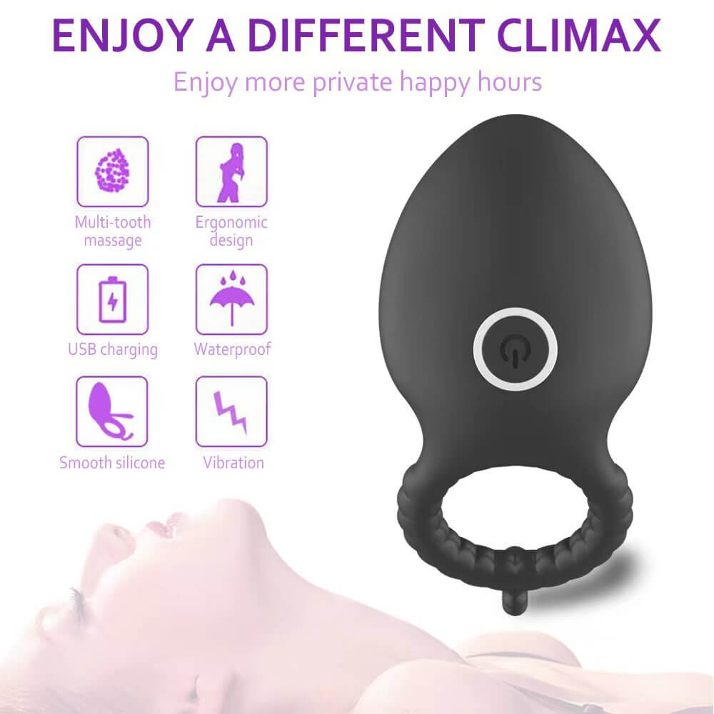 Cherry Electric Penis Ring