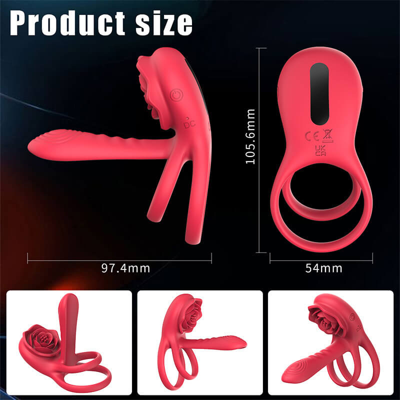 New Rose Electric Penis Ring