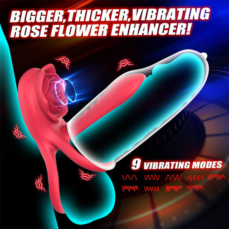 New Rose Electric Penis Ring