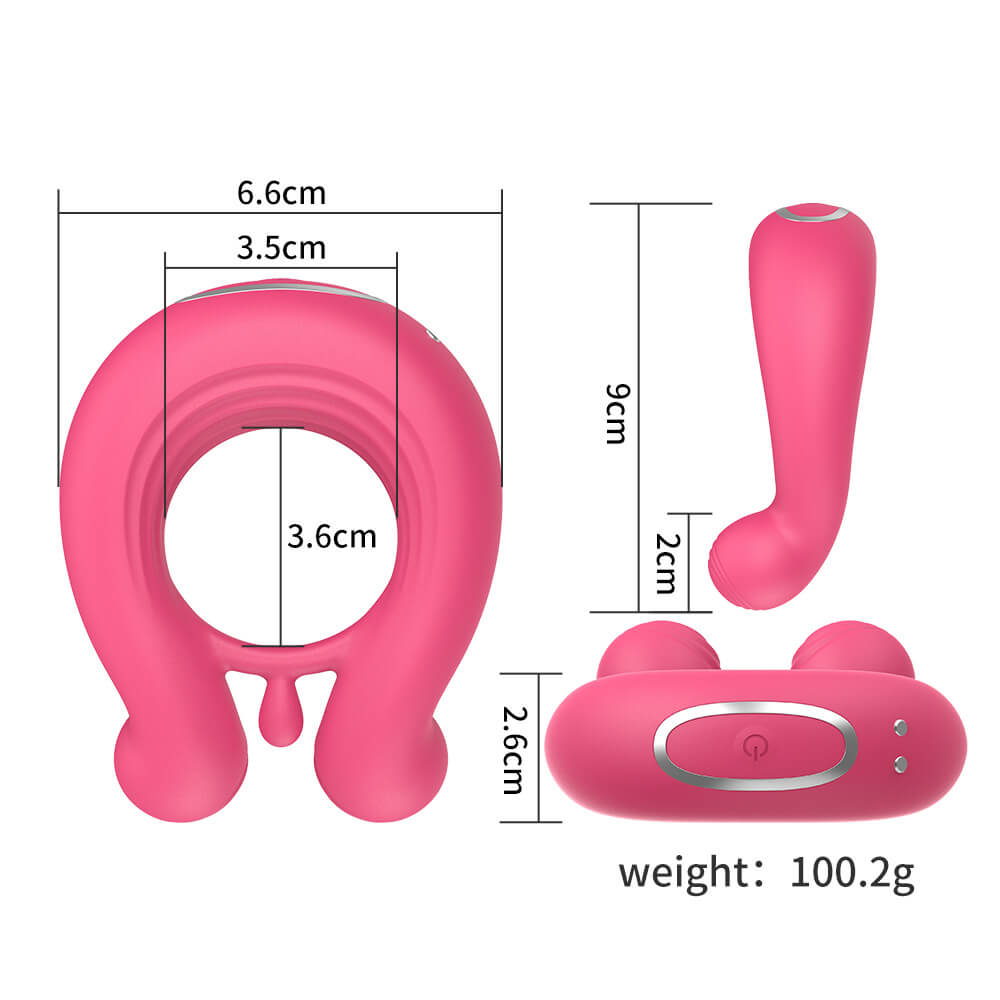 APP remotely lock ring clitoris vibrator