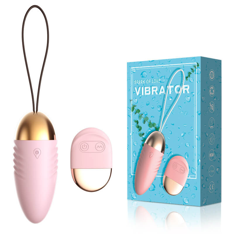 Remote control ten frequency clitoral plug bullet vibrator