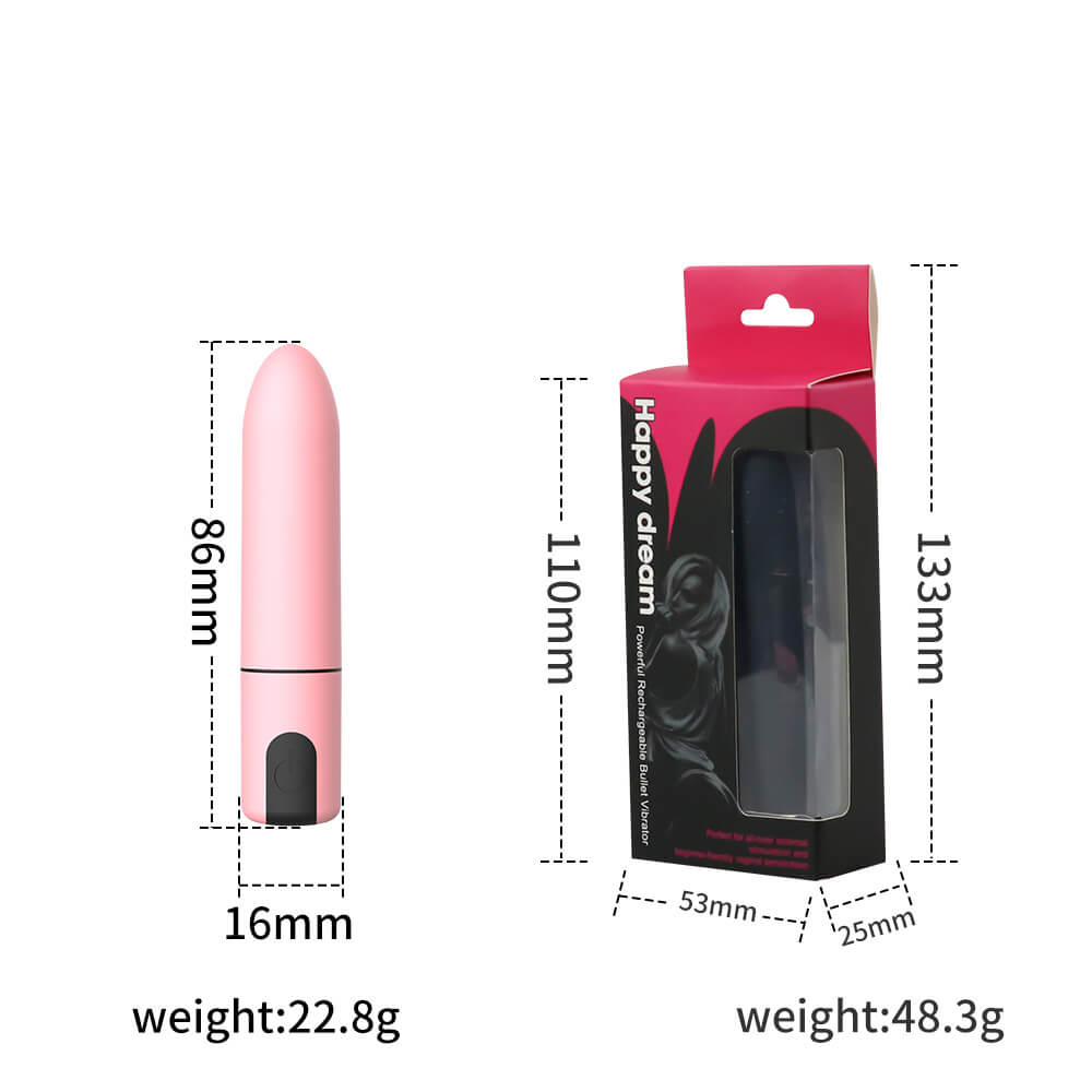 Mini bullet lipstick vibrator